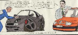 Canta..lla promuove il progetto "Corviamia", cio motori ad idrogeno montati su utilitarie di stile raccapricciante come le loro prestazioni; L'Avvocato, fiutando il "flop" e conoscendo il gusto sportivo rinato negli Italiani, simbolicamente inizia a rispolverare "le vecchie e buone idee del passato", magari un po' rumorose, non parche nei consumi , ma di certo accattivanti e spaventosamente ...di classe (sportiva).